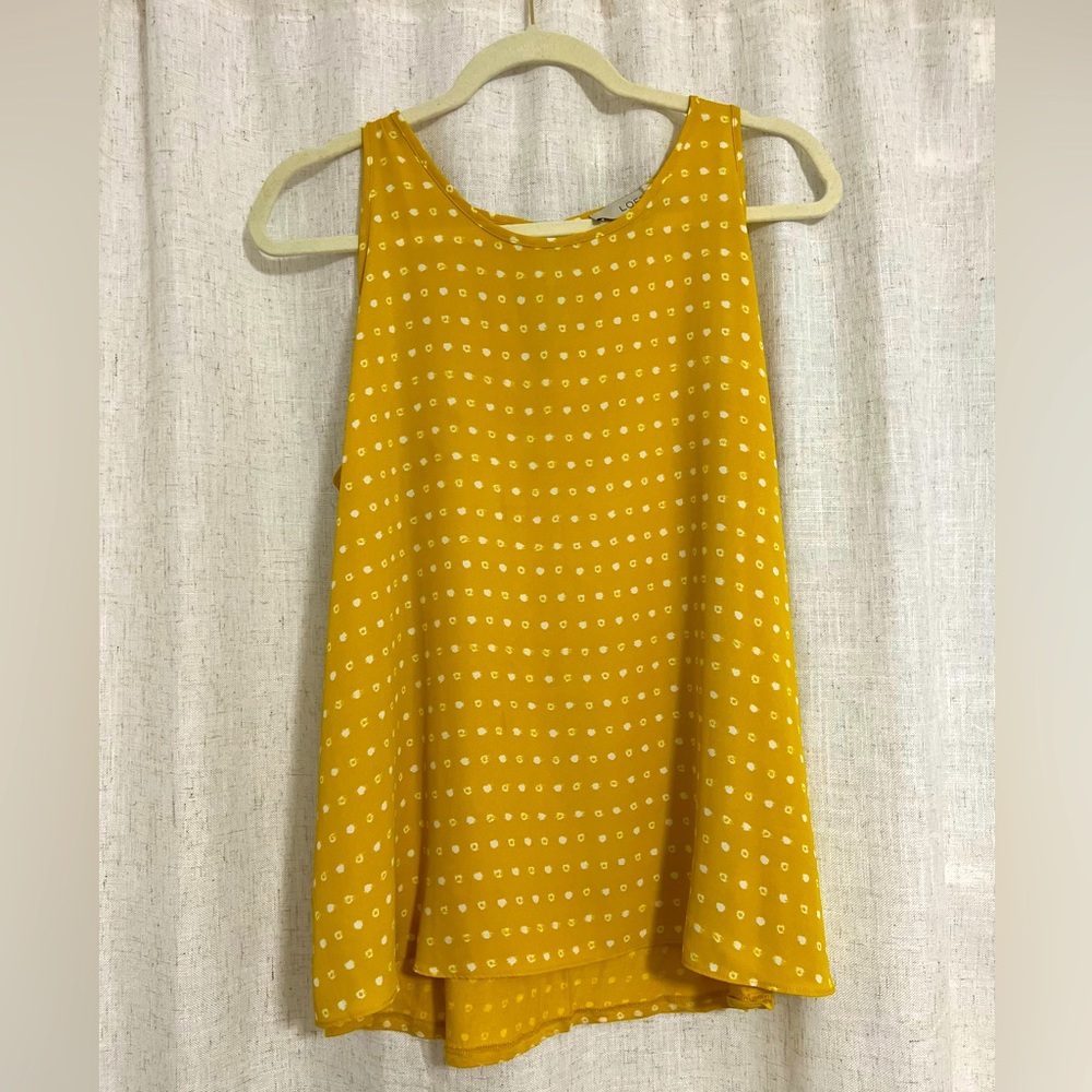 Loft blousey tank top.